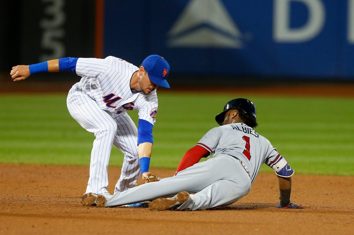 Ozzie Albies is on a base-stealing binge (Jim McIsaac/Getty Images)