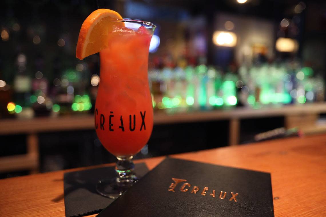 The Hurricane is one of the signature drinks offered at Creaux, located at 310 W. Short St., in downtown Lexington.