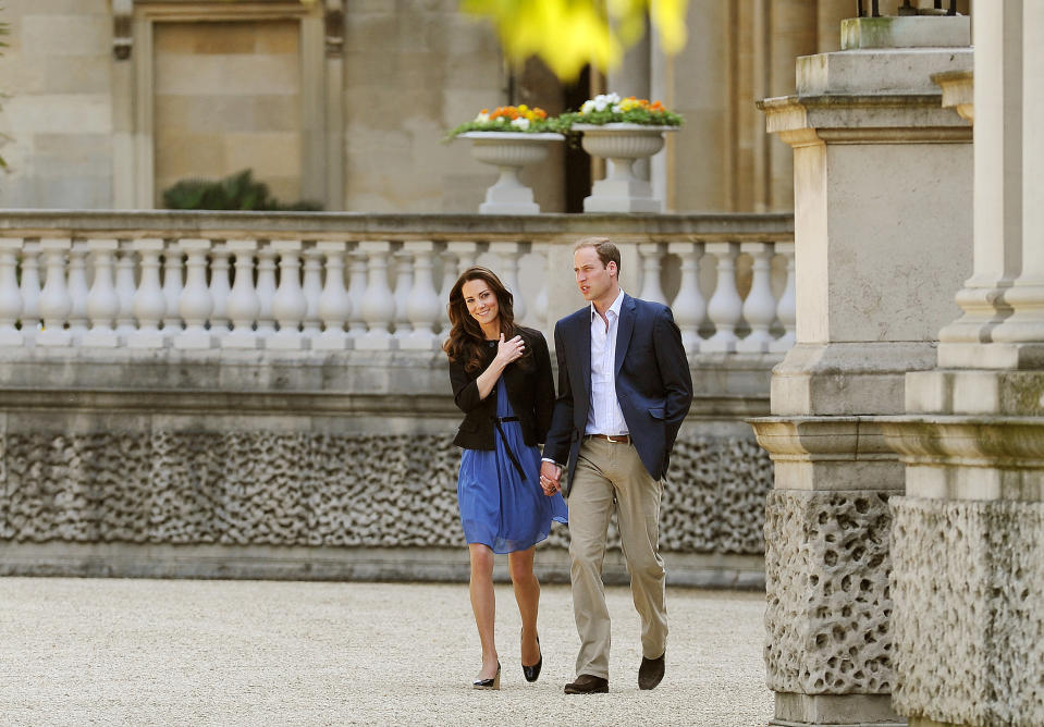 The Duke and Duchess of Cambridge the day after their wedding in 2011. [Photo: Getty]