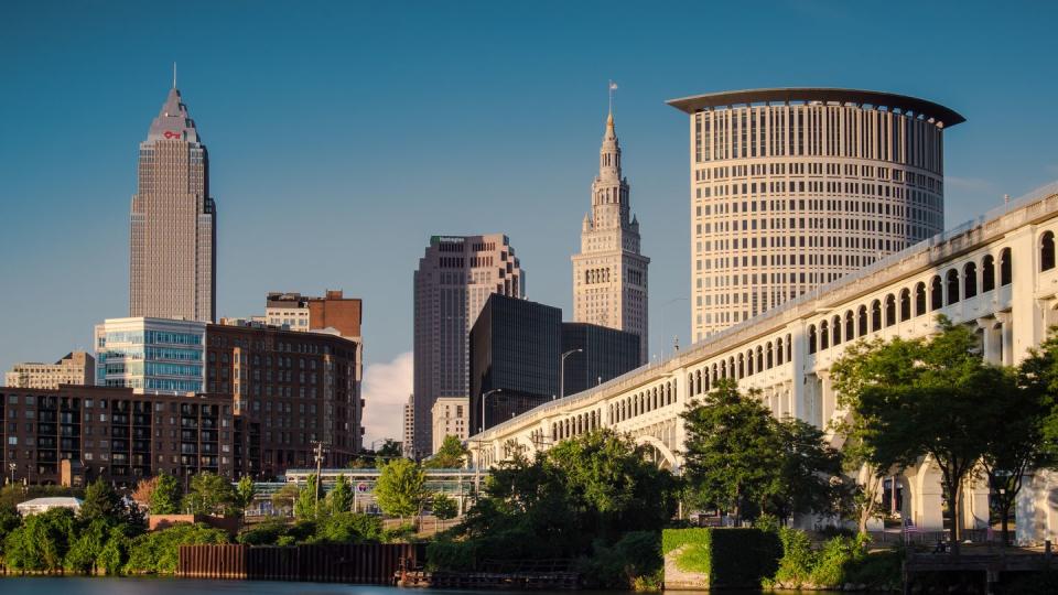 cleveland skyline