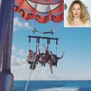 <p><strong>Location:</strong> Turks and Caicos</p> <p>Drew Barrymore was feeling "truly spoiled" after checking in to this island retreat in the Caribbean. "From sunrise to sunset, this place stole our hearts!," she captioned a pair of photos of the ocean view and private pool and her crew doing some parasailing. "Thank you for treating me to the best weekend with my girls. How amazing is this view?!"</p>