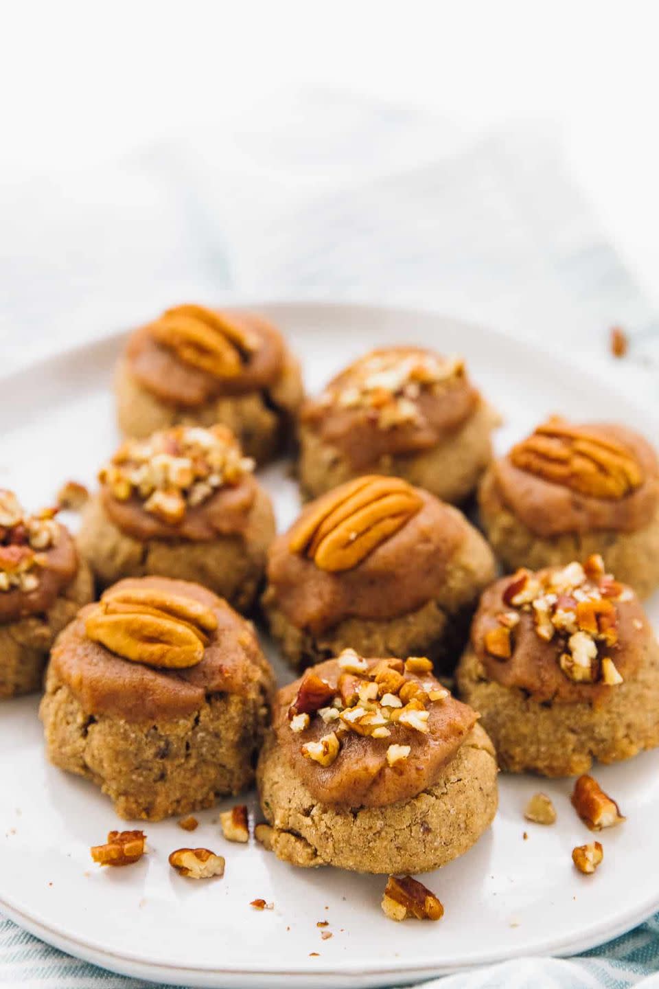 Maple Pecan Sugar Cookies