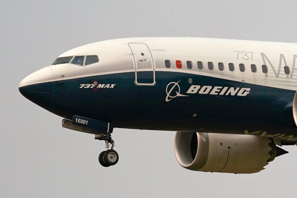 A Boeing 737 MAX jet, 2020 (Copyright 2020 The Associated Press. All rights reserved)