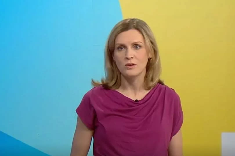 Katie Austin on BBC Breakfast