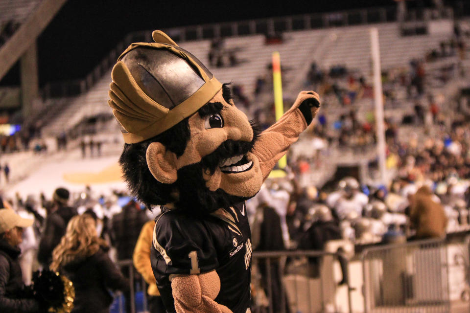 Idaho is dropping down to college football’s FCS level in 2018. (Getty Images)