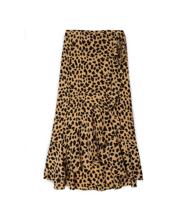 Leopard midi skirts are everywhere, but the length was once controversial.  - Vox