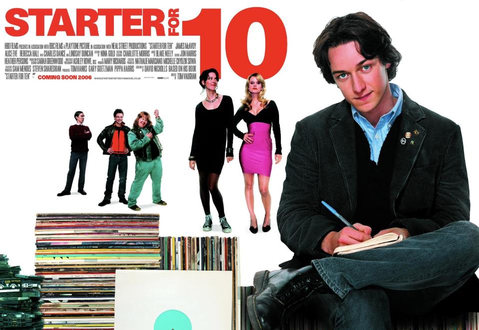 ‘Starter for 10’ film poster (Icon Films)