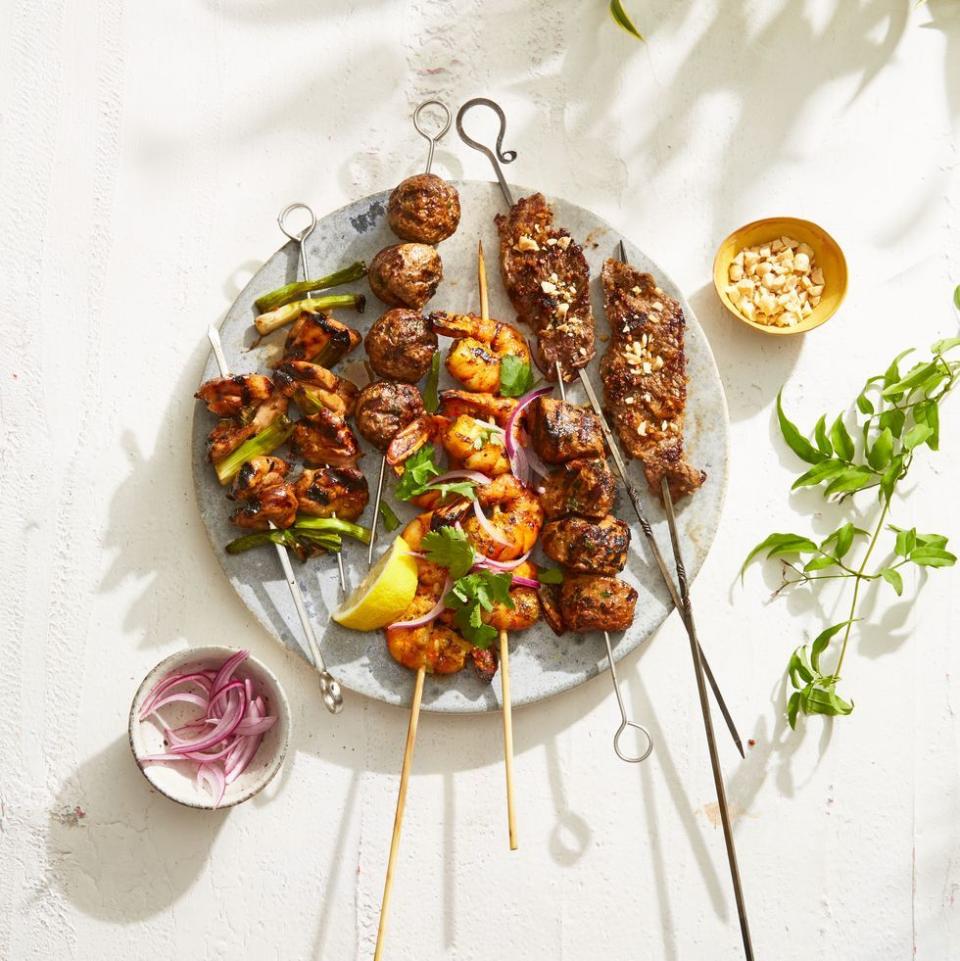 Japanese Chicken Scallion Yakitori