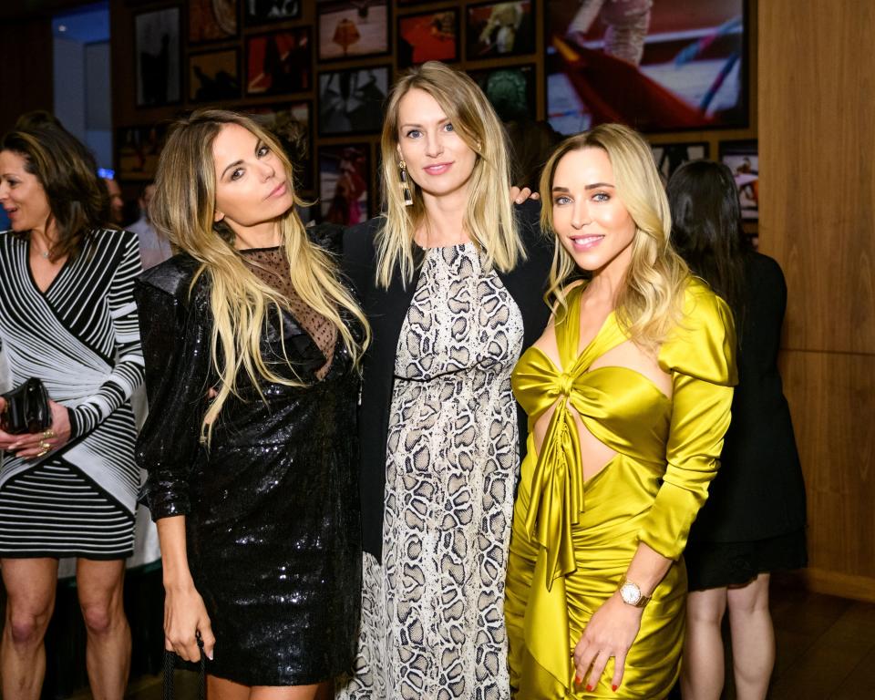 Erica Pelosini, Cecile Raubenheimer, and Katia Francesconi (photo by Jennifer Isicoff)