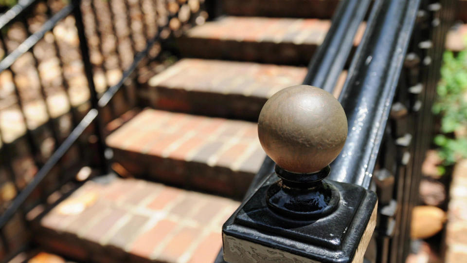 Yes, it has a name: a Newel post cap.  / Credit: CBS News