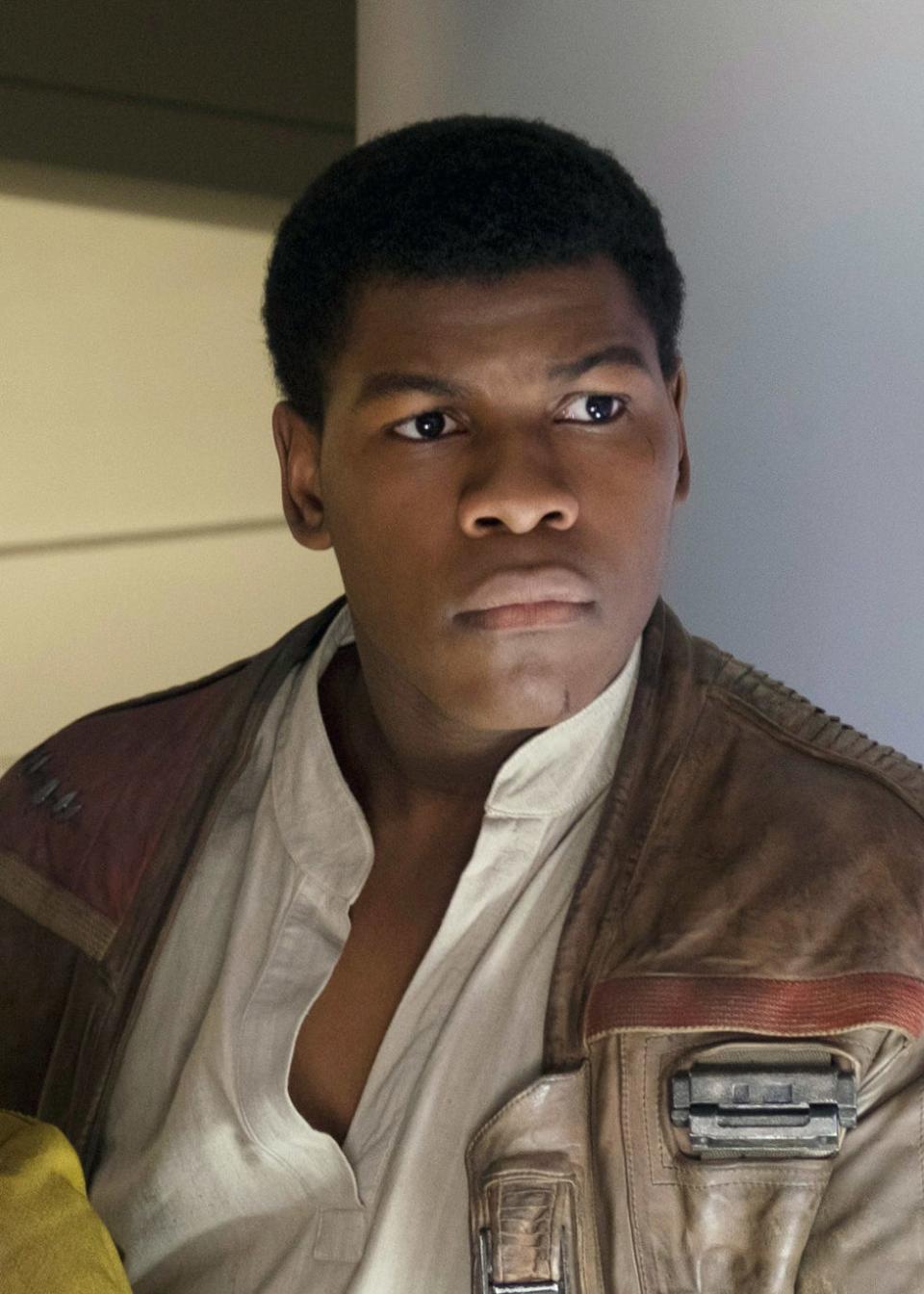 John Boyega in "Star Wars."