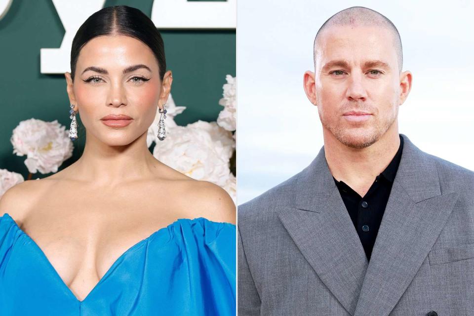 <p>Stefanie Keenan/Getty Images for Baby2Baby; Emma McIntyre/Getty</p> Jenna Dewan and Channing Tatum, who are battling over earning from Magic Mike