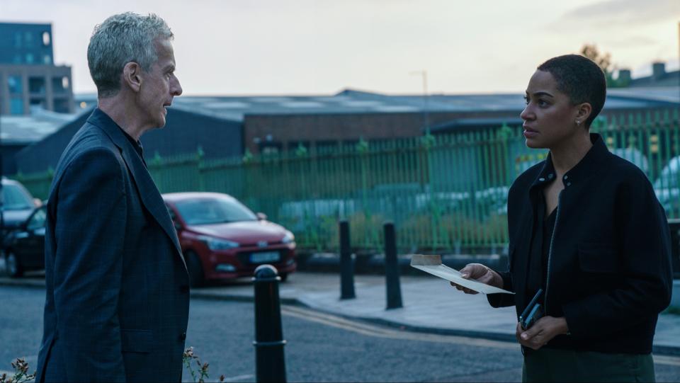 Peter Capaldi and Cush Jumbo in Criminal Record