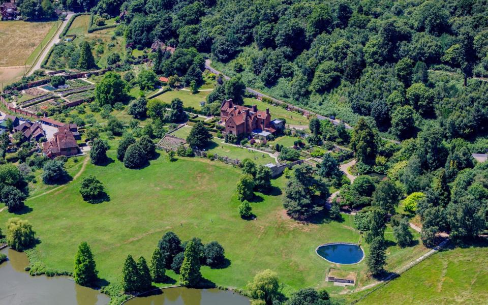 A Garden of Eden: the National Trust property and former home of Sir Winston Churchill, Chartwell, pictured in 2017 - Shutterstock