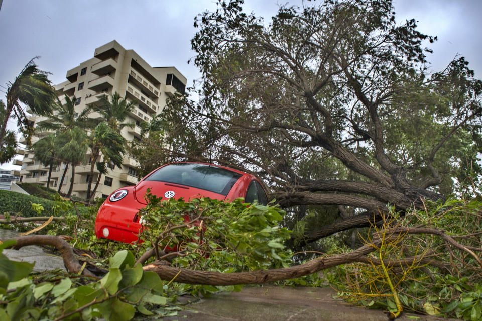 (FOTOS) El paso destructor de Irma por Florida, EEUU