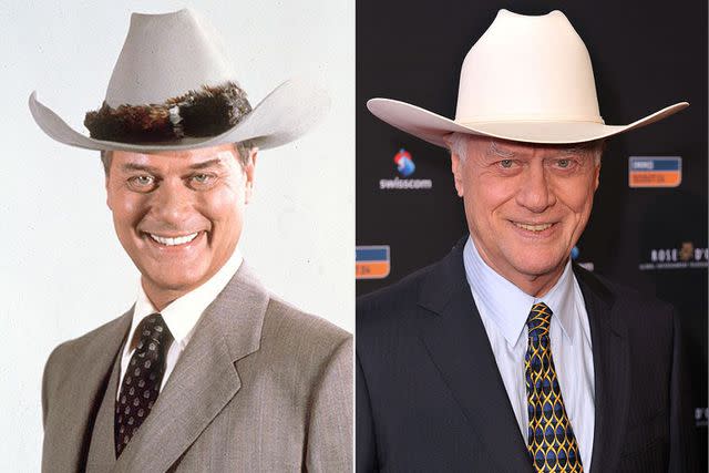 <p>getty (2)</p> Larry Hagman