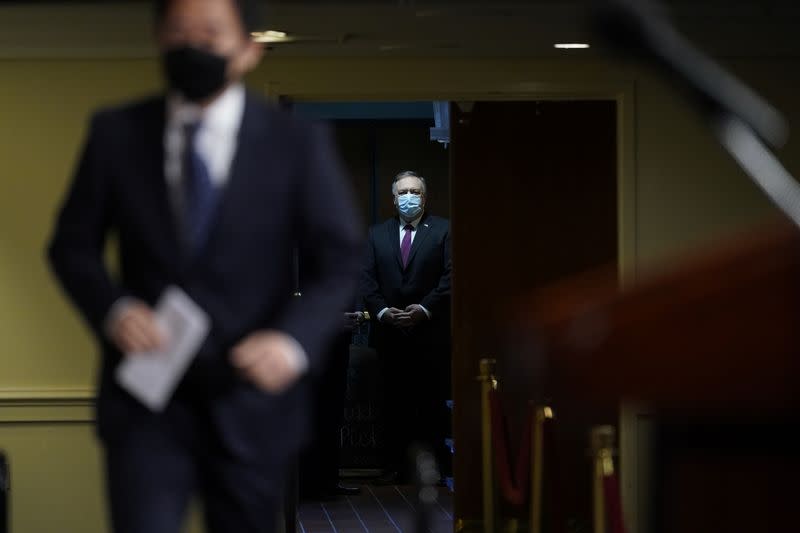 U.S. Secretary of State Pompeo delivers remarks at National Press Club