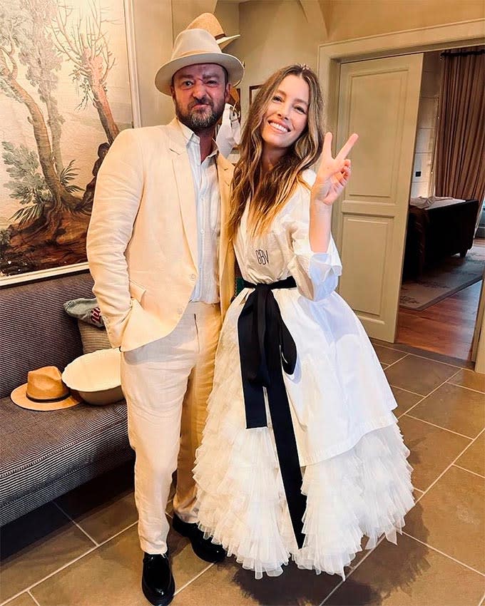 Jessica Biel y Justin Timberlake vuelven a pronunciar el 'sí, quiero'