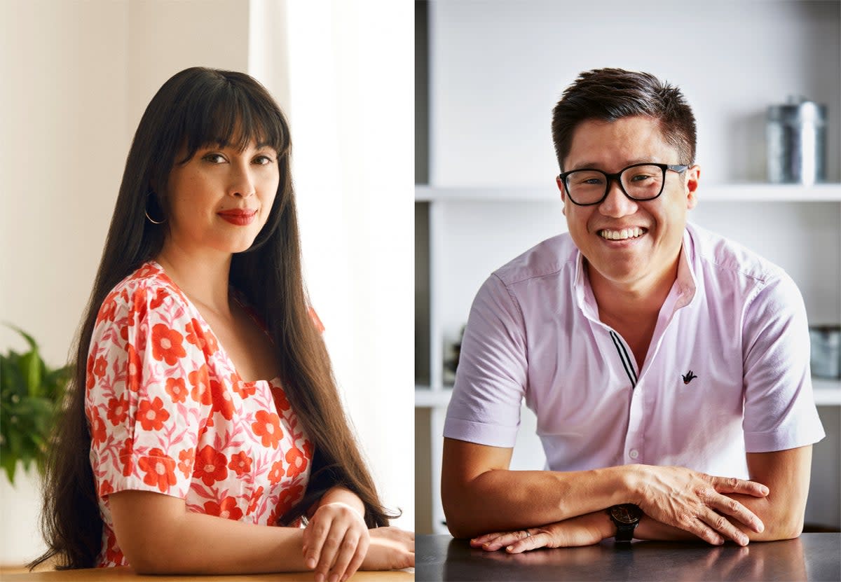 Melissa Hemsley and Jeremy Pang both had cookbooks out earlier this year  (Stuart Simpson/Kris Kirkham/PA)