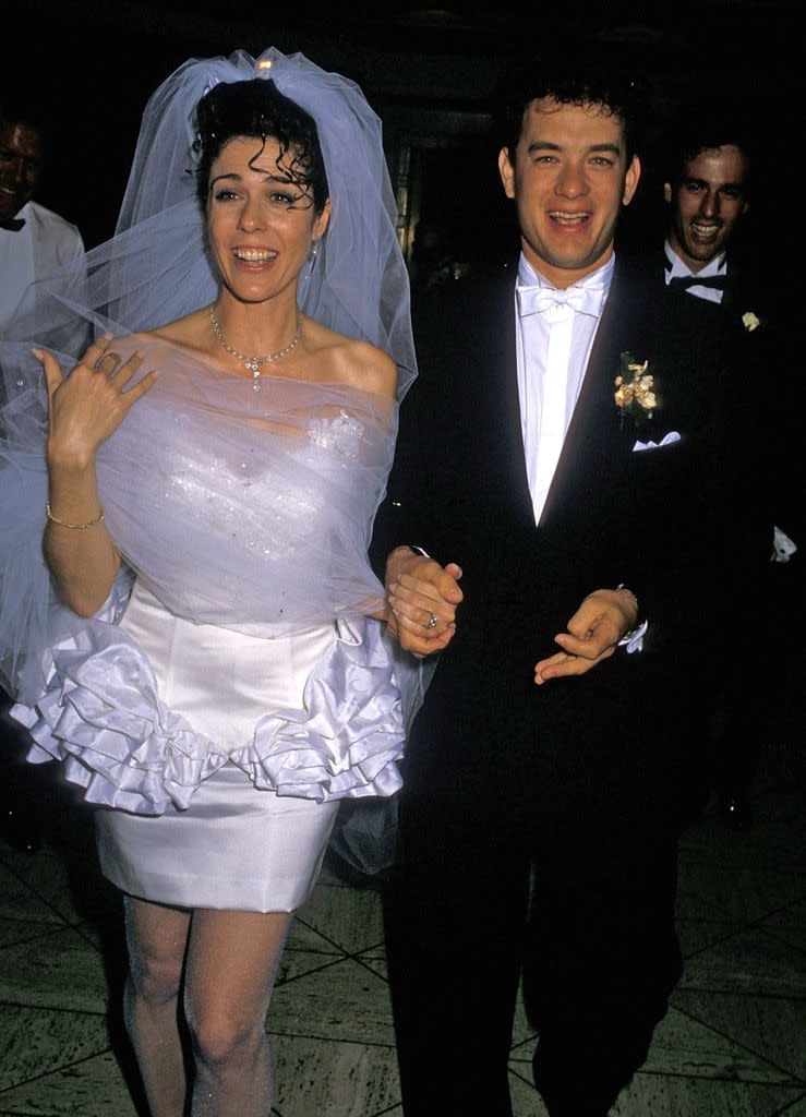 Rita Wilson, Tom Hanks, Wedding