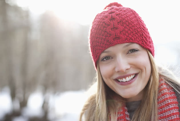 Follow these top tips to beat dry skin this winter © Rex