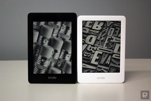 Comparatif  Kindle 2019 vs  Kindle Paperwhite 2018