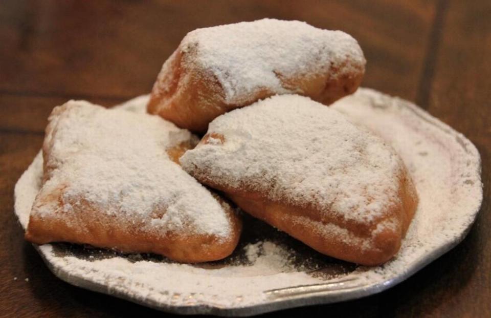 Made-to-order beignets at Le Cafe Beignet in Biloxi.