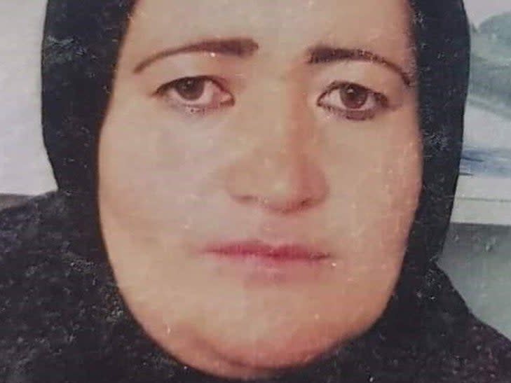 Negar’s family provided this image of her to Western media (BBC)
