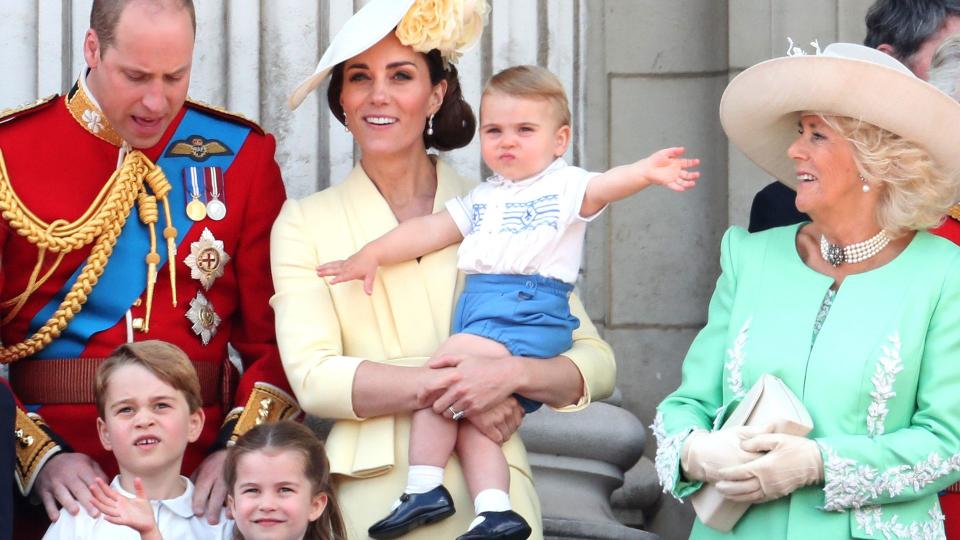 Prince Louis' scene-stealing starts young