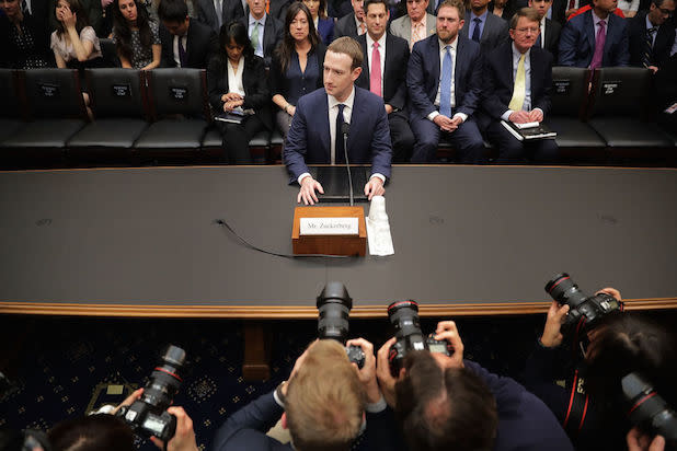 Facebook CEO Mark Zuckerberg Testifies At House Hearing