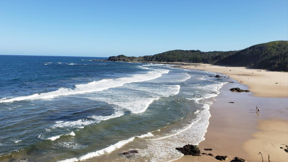 Shelly Beach off NSW coast