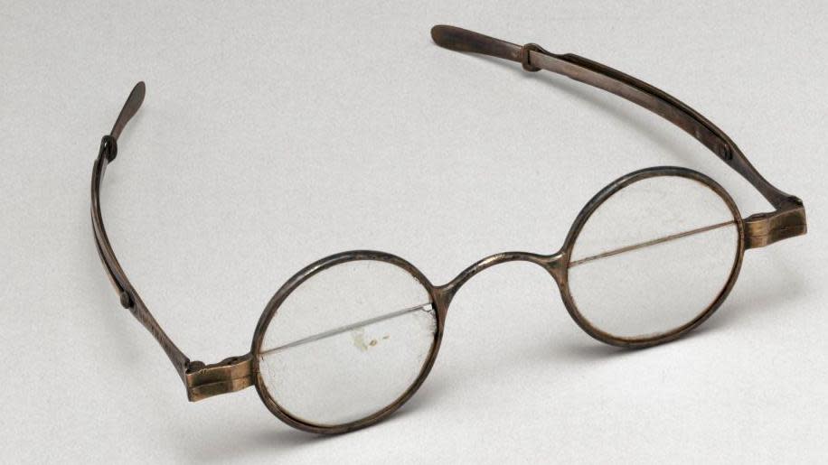 Gafas estilo Franklin, 1720-1820.