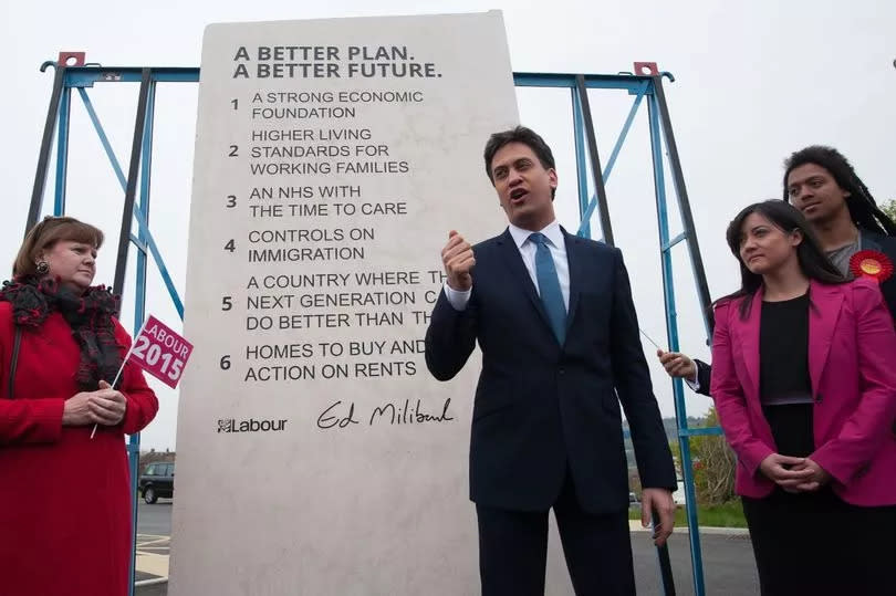 The infamous Edstone election gimmick was Mr Bell's campaign idea -Credit:PA