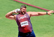 <p>Biography: 32 years old</p> <p>Event: Men's shot put</p> <p>Quote: "Last round, I just swung for the fences. What I threw today would have been the Olympic record. Ryan threw farther. That just tells you where the sport's going. We just keep pushing each other."</p>