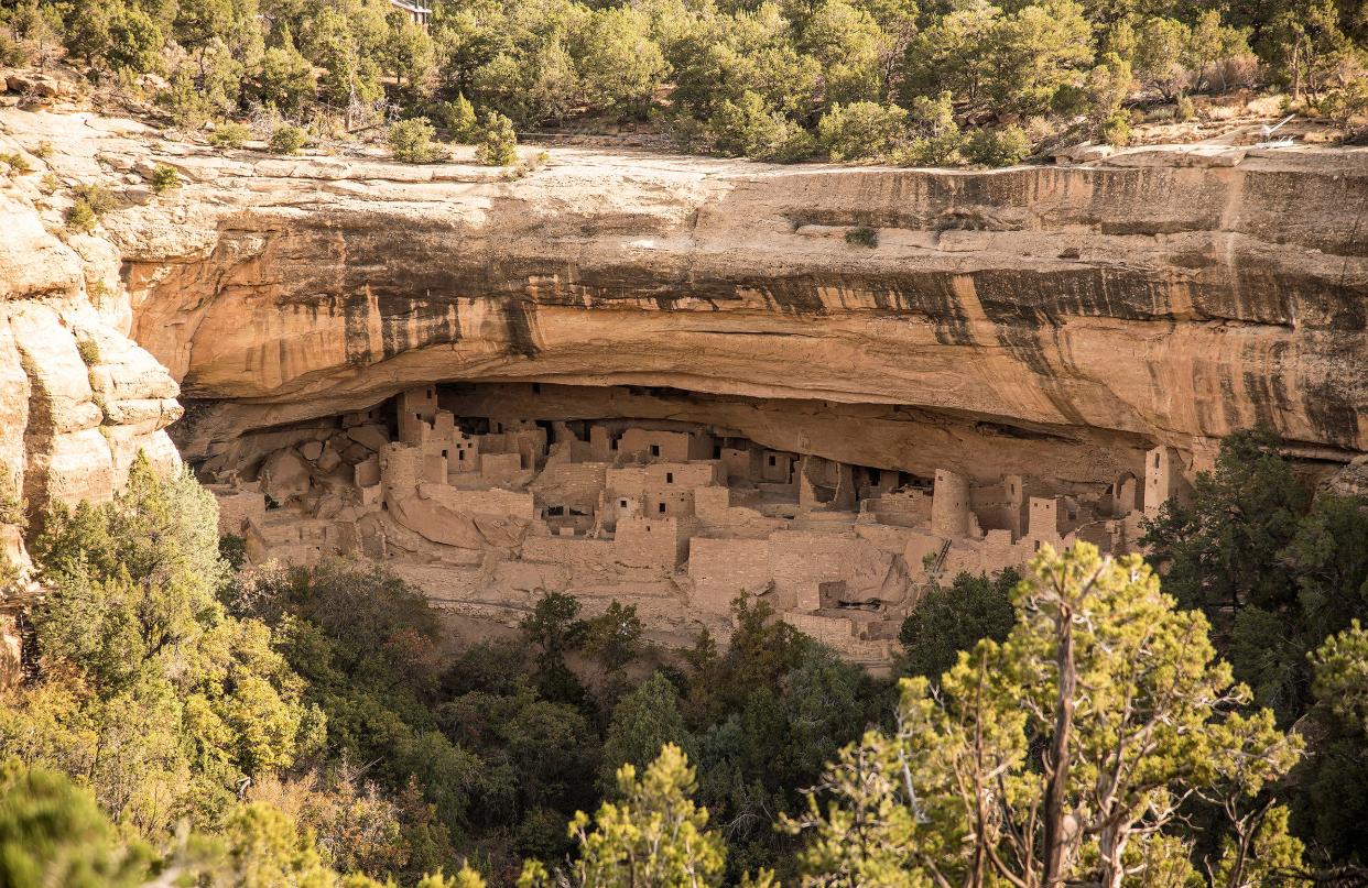 Cliff Palace is Mesa Verde's largest cliff dwelling with 150 rooms, according to the park.