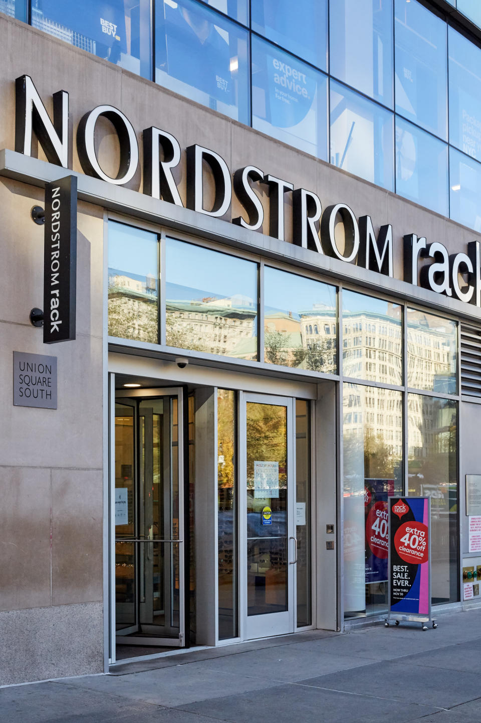 Nordstrom in New York City on Black Friday, 2020.