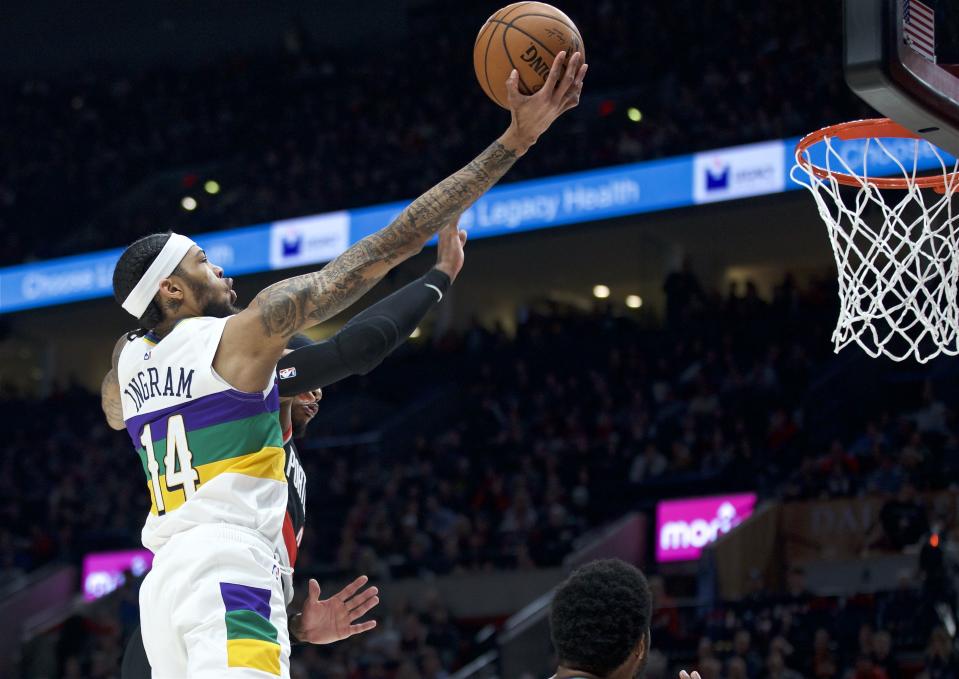 Brandon Ingram。（AP Photo/Craig Mitchelldyer）