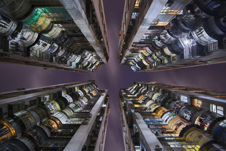 Vertical Limit! Incredible pictures of Hong Kong from a never-seen-before angle