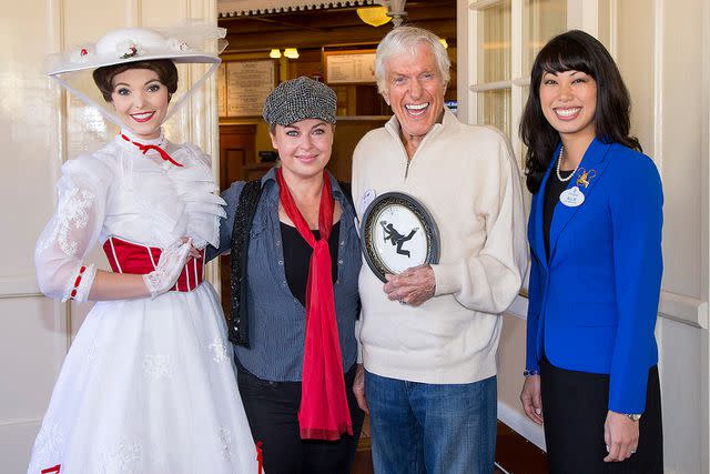 <p>Paul Hiffmeyer/Disney Parks via Getty Images</p> Dick Van Dyke and wife Arlene Silver in 2015