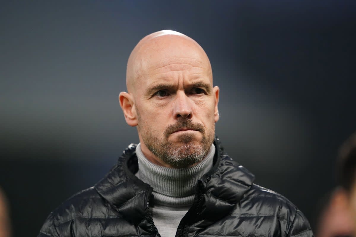 Erik ten Hag wants three experienced goalkeepers at Manchester United (Zac Goodwin/PA) (PA Wire)