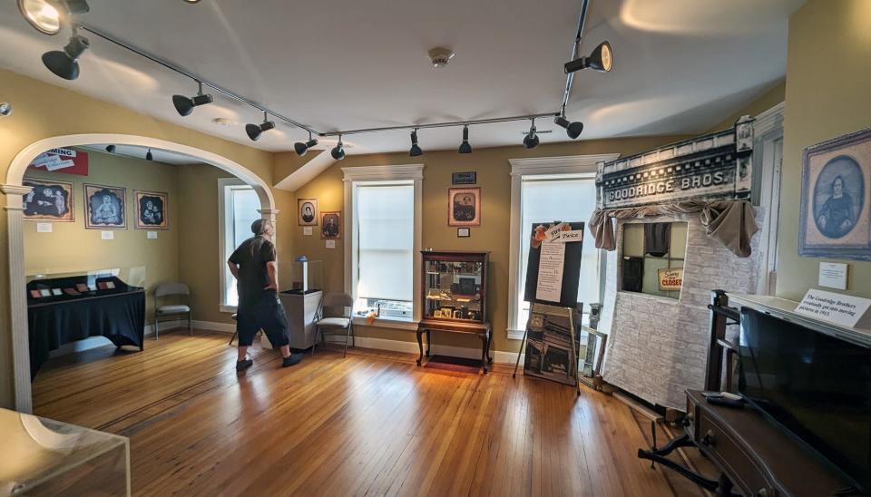 One of the rooms that will be in display during the Homecoming exhibit at the Goodridge center until November 4.