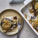 <p>Earthy portobellos are roasted then smothered in cheese in this easy low-carb side dish. Enjoy this gratin alongside pork or steak, or add a salad and turn it into a delicious vegetarian dinner. <a href="https://www.eatingwell.com/recipe/278380/cheesy-mushroom-gratin/" rel="nofollow noopener" target="_blank" data-ylk="slk:View Recipe;elm:context_link;itc:0;sec:content-canvas" class="link ">View Recipe</a></p>