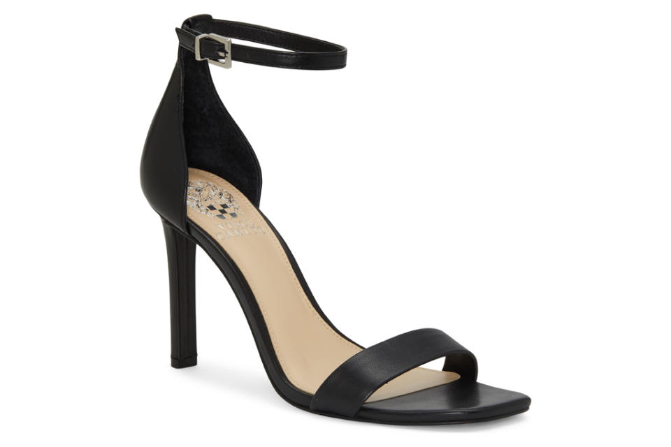 vince camuto sandals, black