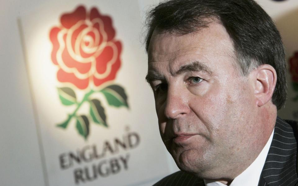 Francis Baron as chief executive of the RFU - Former RFU chief executive urges union to back plans for World Cup-style tournament in the UK and Ireland in 2021 - GETTY IMAGES