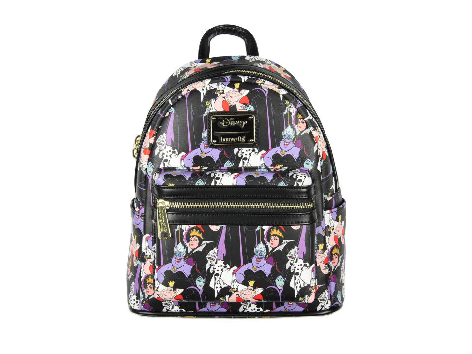 Loungefly Disney Villains Faux Leather Backpack