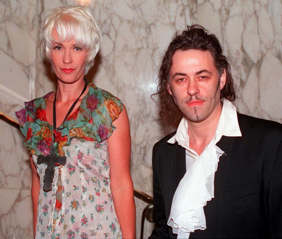 It couple: Paula Yates and Bob Geldof (PA)