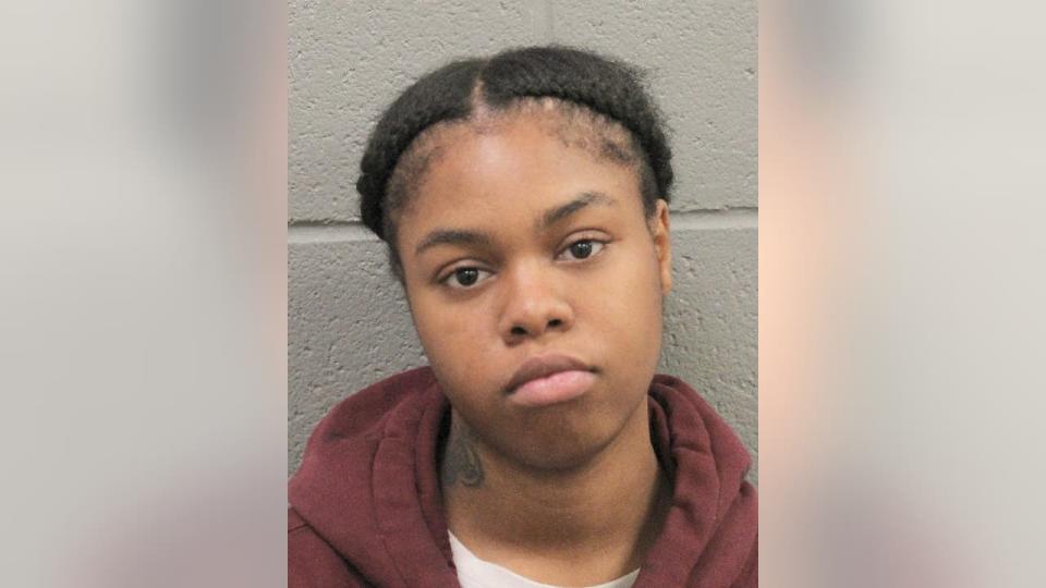 <div>Trinity Calhoun, 18, is charged with aggravated assault of a family member in the 177th State District Court. (Photo: Houston Police Department)</div>