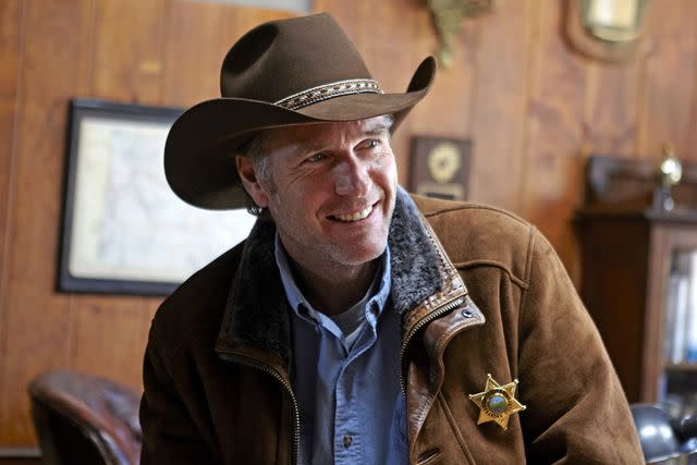 <p>Ursula Coyote/A&E</p> Robert Taylor on 'Longmire'