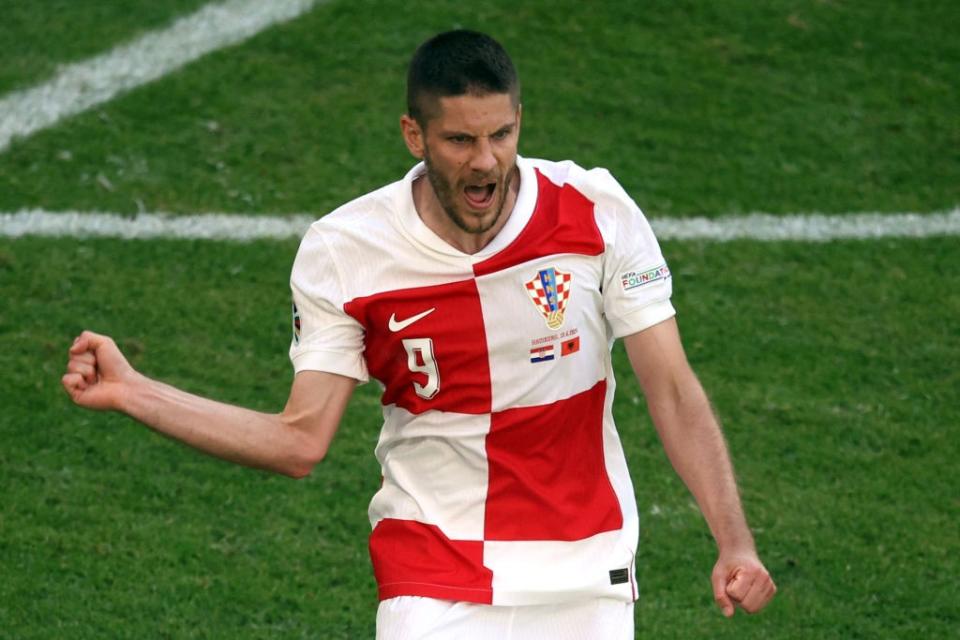 Croatia's Andrej Kramarić joins exclusive EUROs club with Albania goal ��