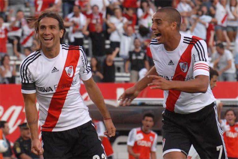 Trezeguet y Ponzio, los goleadores de River